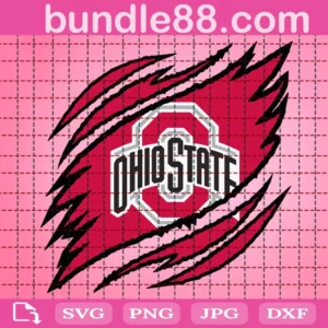 Ohio State Buckeyes Claws Svg