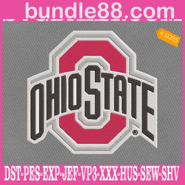 Ohio State Buckeyes Embroidery Machine