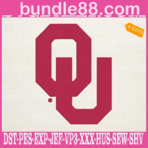 Oklahoma Sooners Embroidery Machine