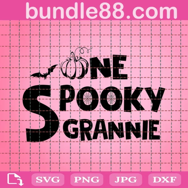 One Spooky Grannie Svg