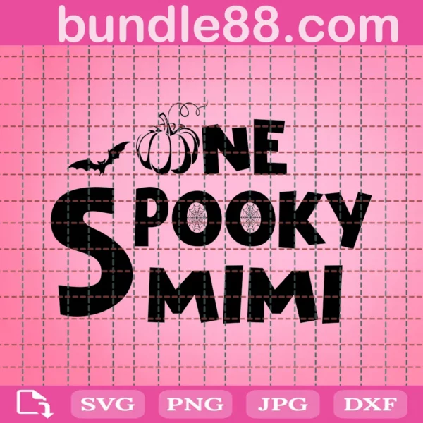 One Spooky Mimi Svg