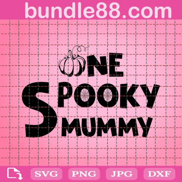 One Spooky Mummy Svg