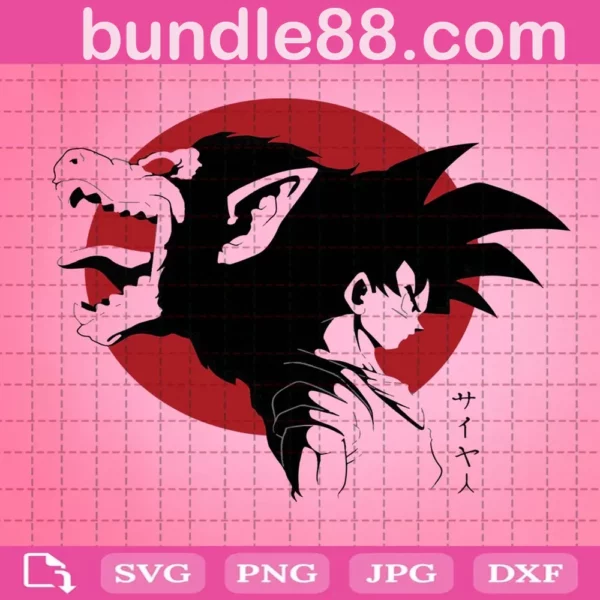 Oozaru Goku Svg, Son Goku Svg