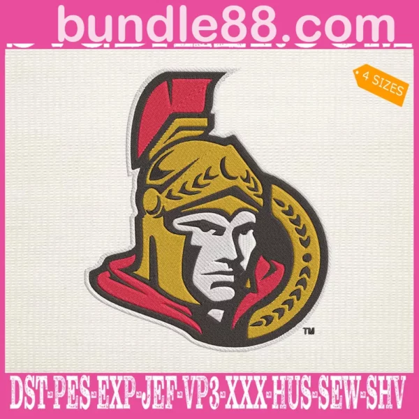 Ottawa Senators Embroidery Files