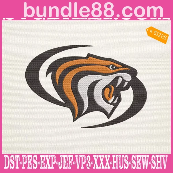 Pacific Tigers Embroidery Files