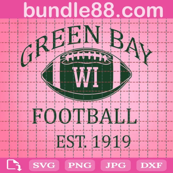 Packers Football Svg