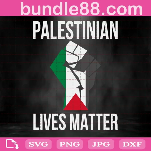 Palestinian Lives Matter Svg