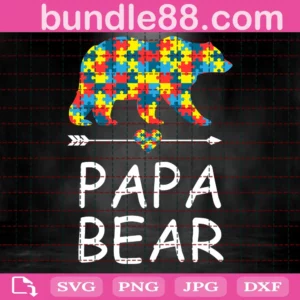 Papa Bear Svg Free
