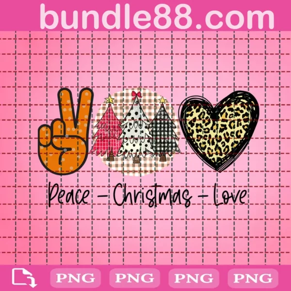 Peace Christmas Love Png