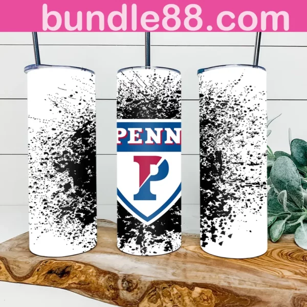 Penn Quakers 20oz Skinny Tumbler