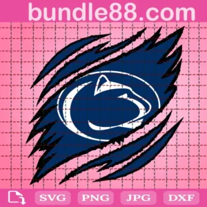 Penn State Nittany Lions Claws Svg