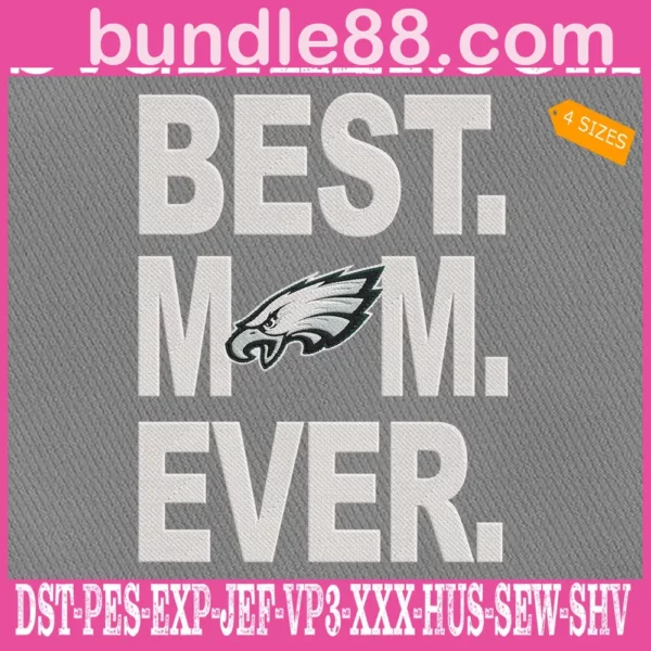 Philadelphia Eagles Embroidery Files