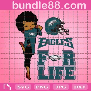 Philadelphia Eagles For Life Svg