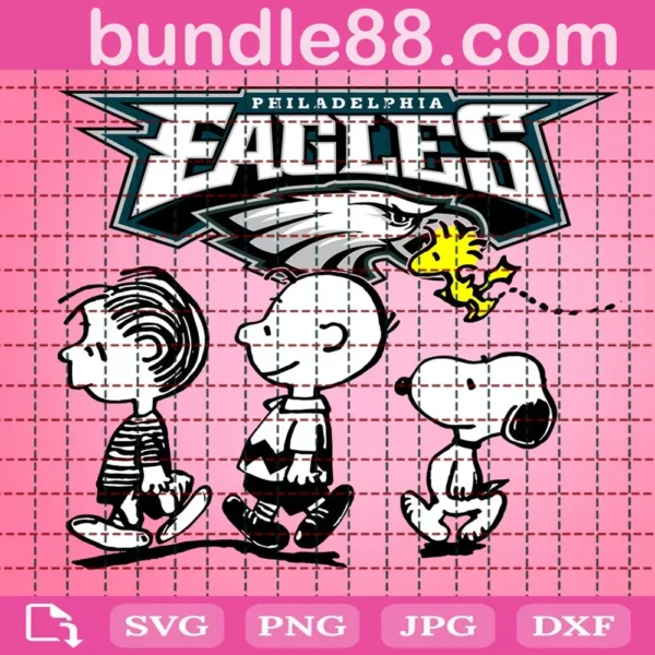 Philadelphia Eagles Snoopy The Peanuts Svg