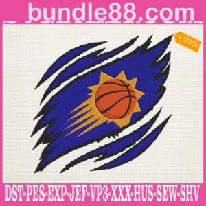 Phoenix Suns Embroidery Design
