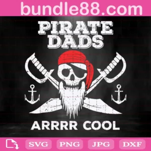 Pirate Dad’S Arrr Cool Svg