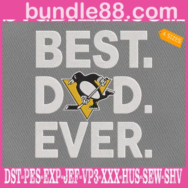 Pittsburgh Penguins Embroidery Files
