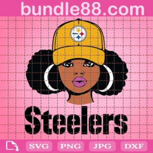 Pittsburgh Steelers Cheerleader Football Svg Files