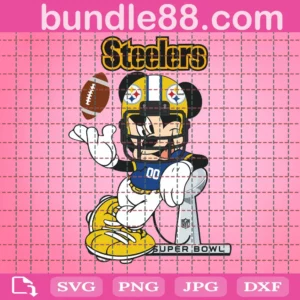 Pittsburgh Steelers Mickey Svg