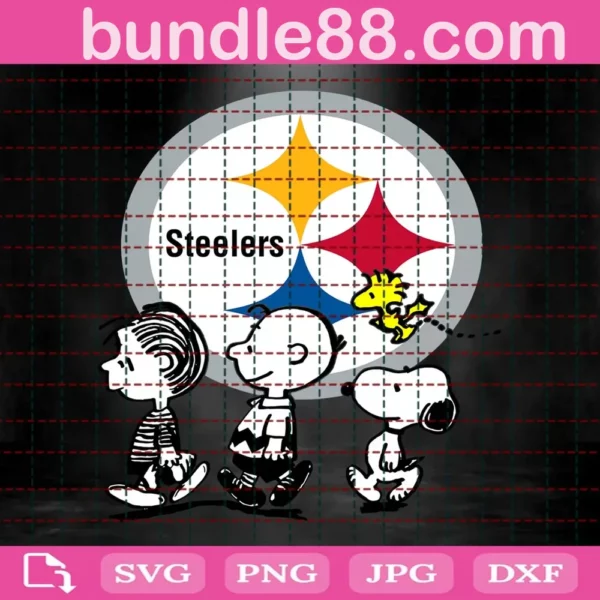 Pittsburgh Steelers Snoopy The Peanuts Svg