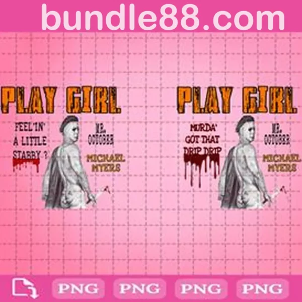 Play Girl Png, Michael Myers Png
