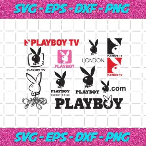 Playboy Bunny Logo Digital Bundle SVG