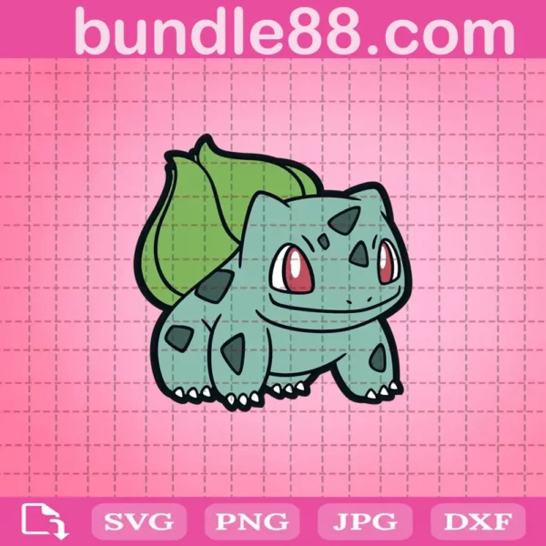 Pokemon Bulbasaur Svg