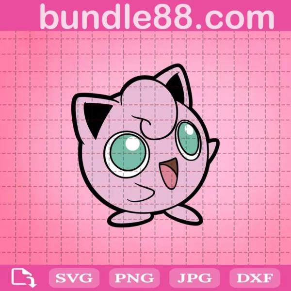 Pokemon Jigglypuff Svg