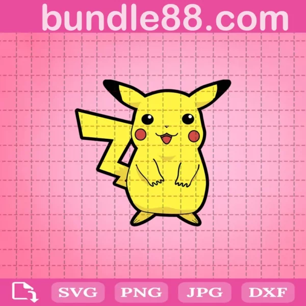 Pokemon Pikachu Svg