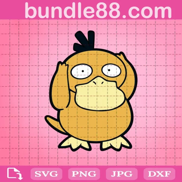 Pokemon Psyduck Svg