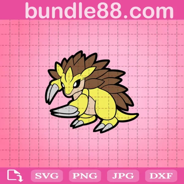 Pokemon Sandslash Svg