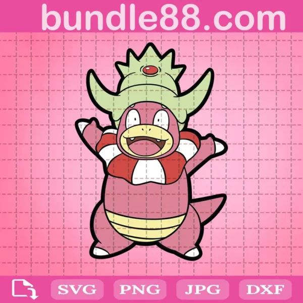 Pokemon Slowking Svg