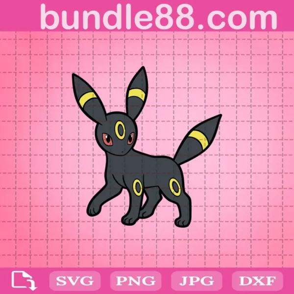 Pokemon Umbreon Svg