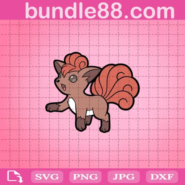 Pokemon Vulpix Svg