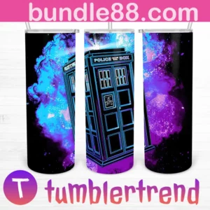 Police Box 20oz Tumbler Skinny