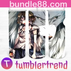 Princess Mononoke 20oz Tumbler Skinny