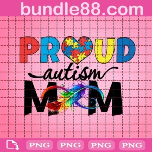 Proud Autism Mom Png