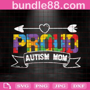 Proud Autism Mom Svg