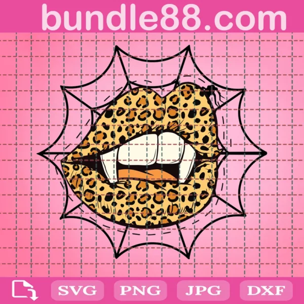 Pumpkin Lips Svg