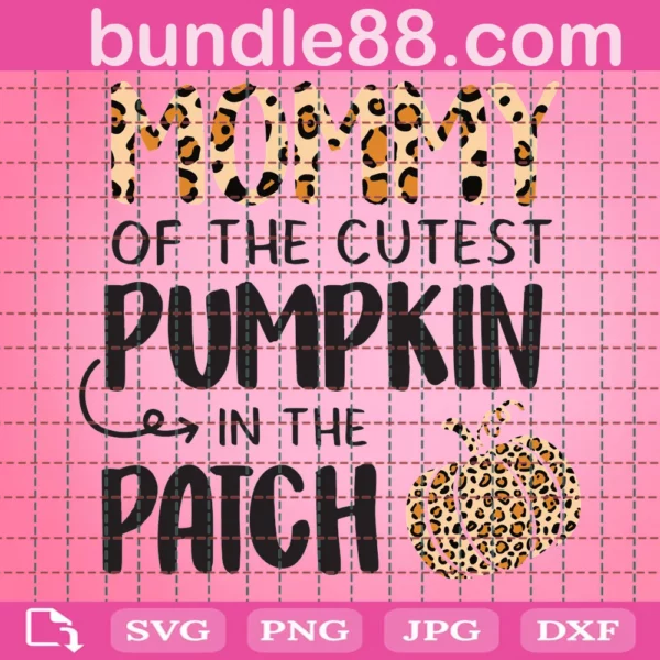 Pumpkin Mommy Svg