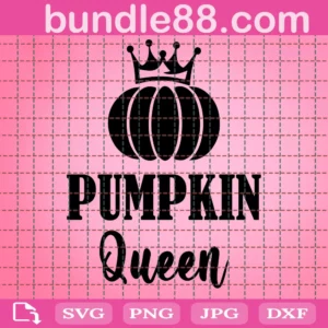 Pumpkin Queen Svg