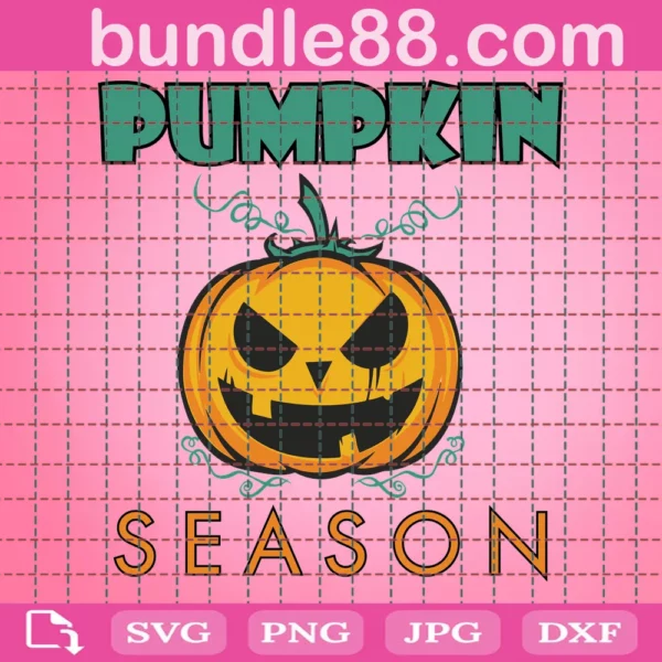 Pumpkin Season Svg