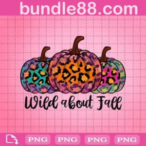 Pumpkin Wild About Fall Png