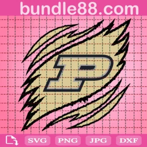 Purdue Boilermakers Claws Svg