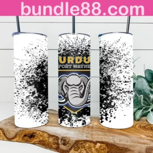 Purdue Fort Wayne Mastodons 20oz Skinny Tumbler