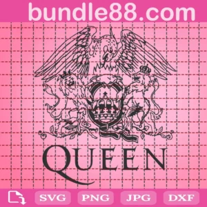 Queen Band Svg, Queen Rock Band Svg