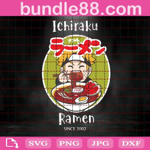 Ramen Ichiraku Svg