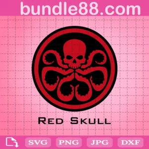 Red Skull Logo Svg