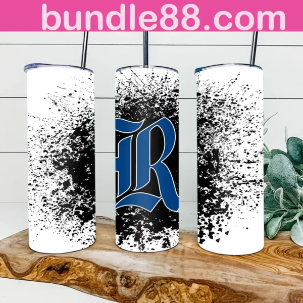 Rice Owls Football 20oz Skinny Tumbler