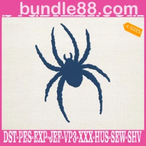 Richmond Spiders Embroidery Files